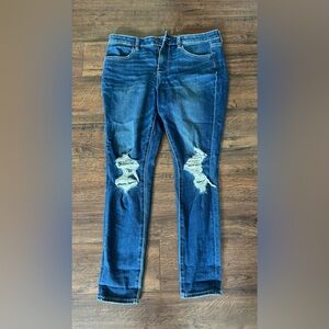 American Eagle Outfitters Dream Ripped High-Waisted Jegging